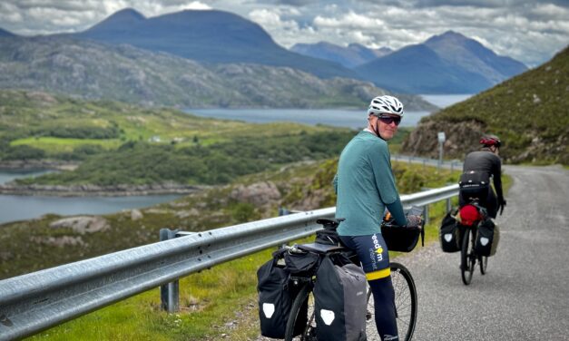 Meet Dutch cycle tourists Hans and Ronald riding around Applecross