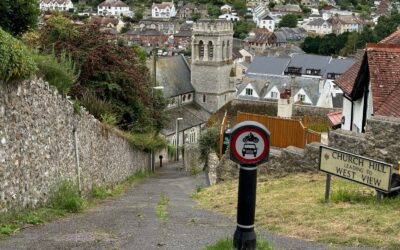 Day 57 — Holloway Street, Exeter, to Hell Lane holloway, Symondsbury